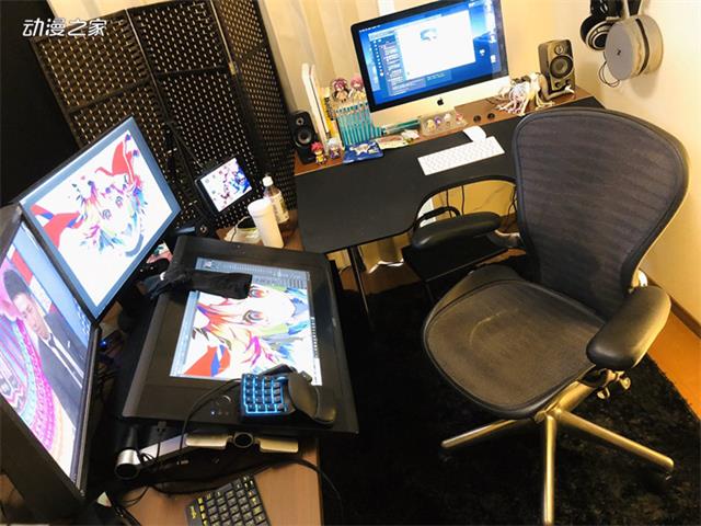 檸檬精畫師工作環境