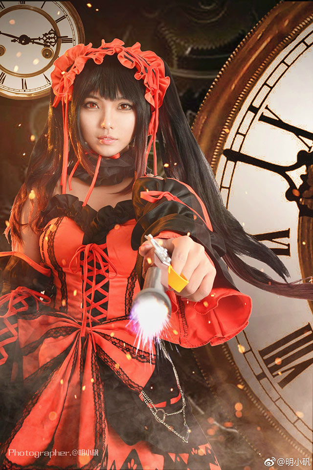 約會大作戰時崎狂三靈裝cosplay照片正片