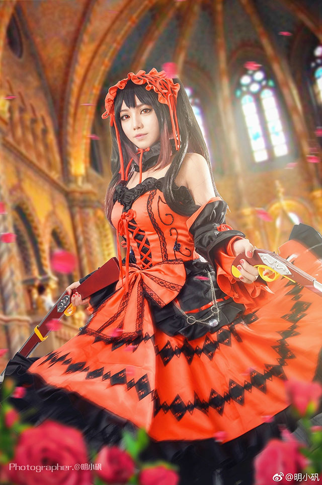 約會大作戰時崎狂三靈裝cosplay照片正片