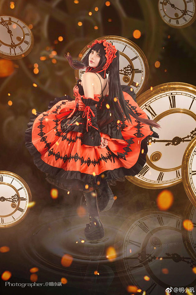 約會大作戰時崎狂三靈裝cosplay照片正片