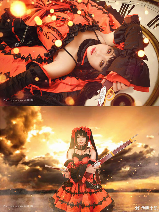 約會大作戰時崎狂三靈裝cosplay照片正片