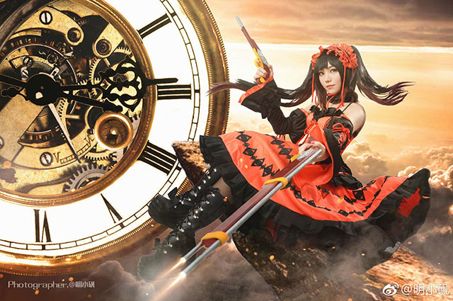 約會大作戰時崎狂三靈裝cosplay照片正片