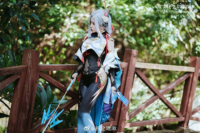 原神申鶴cosplay正片