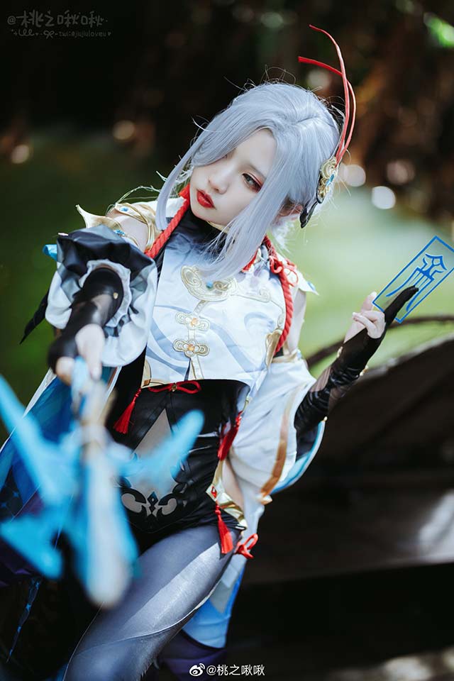 原神申鶴cosplay正片