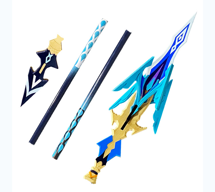 原神申鶴武器息災(zāi)長槍cos道具