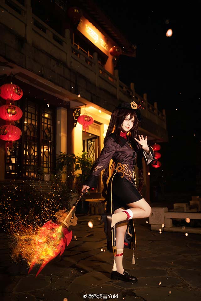 胡桃真人cosplay圖片