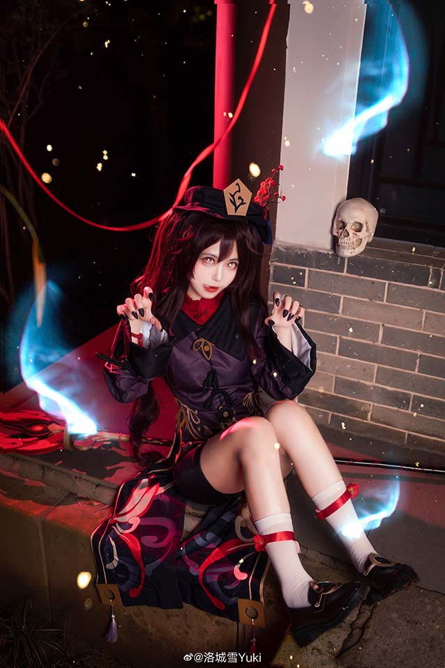 胡桃真人cosplay圖片